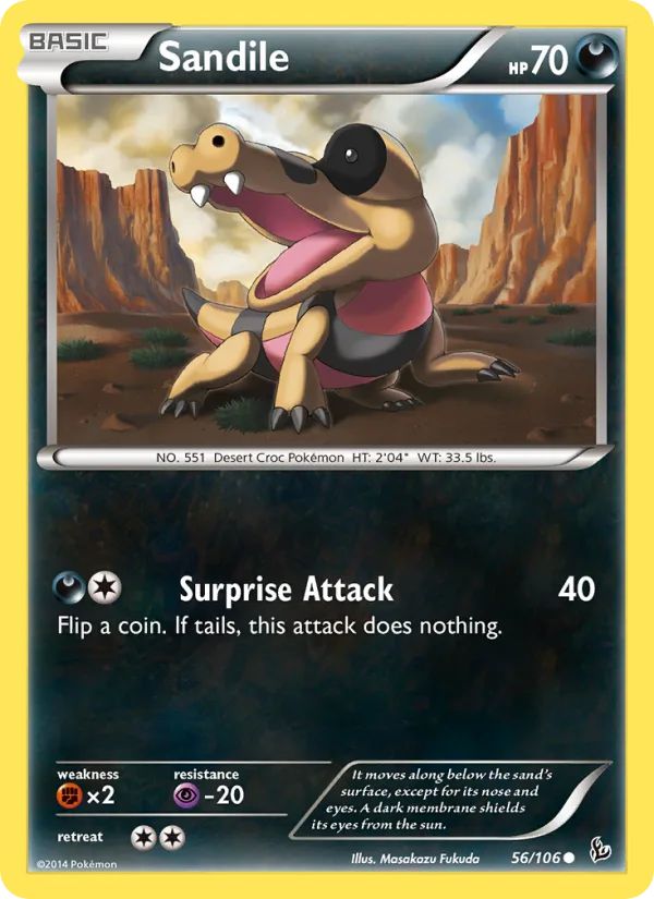 Sandile · Flashfire 56/106