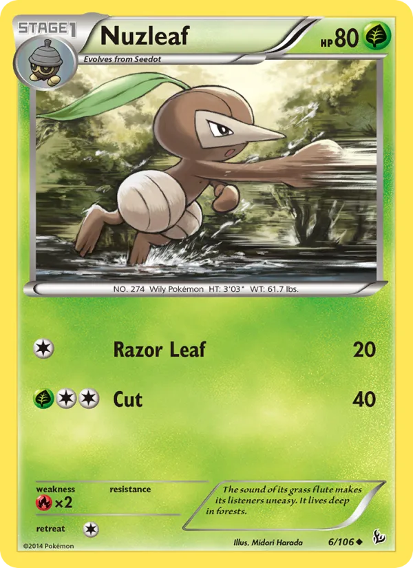Nuzleaf · Flashfire 6/106