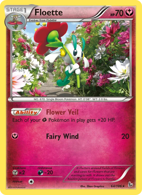 Floette · Flashfire 64/106