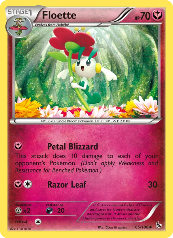 Floette · Flashfire 65/106