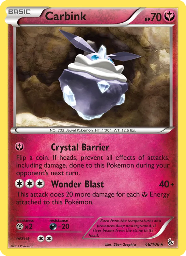 Carbink · Flashfire 68/106