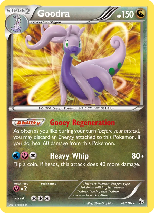 Goodra · Flashfire 74/106