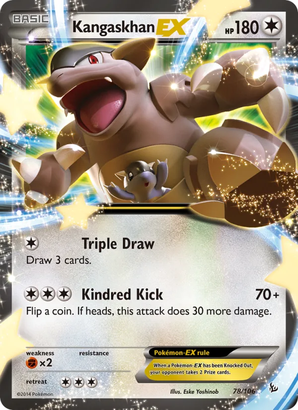 Kangaskhan EX · Flashfire 78/106