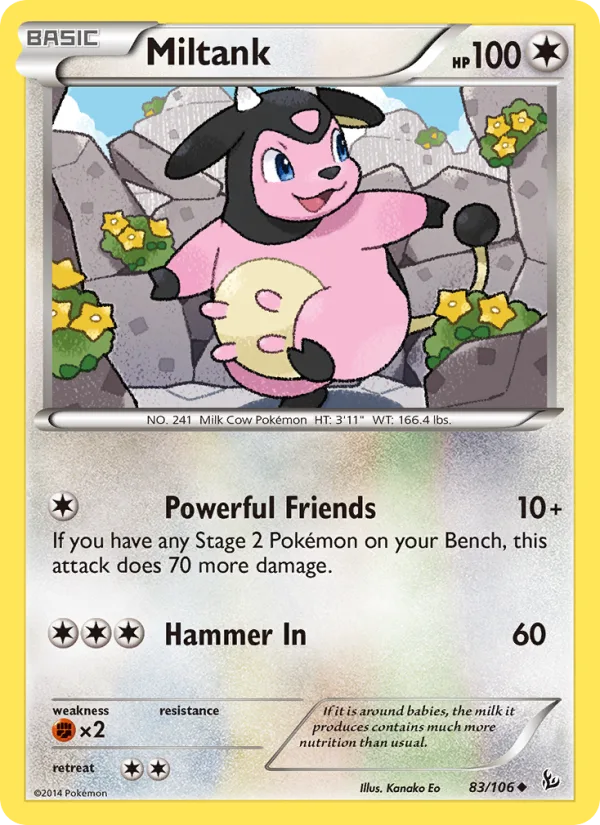 Miltank · Flashfire 83/106