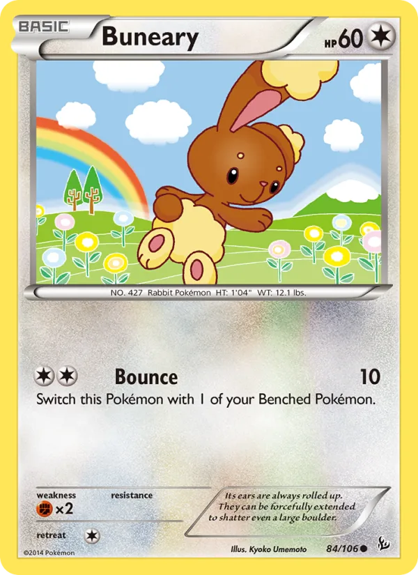 Buneary · Flashfire 84/106