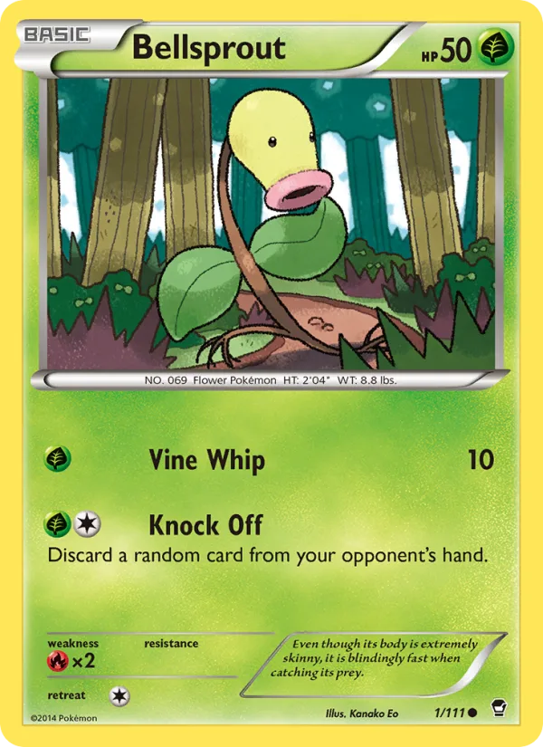 Bellsprout · Furious Fists 1/111