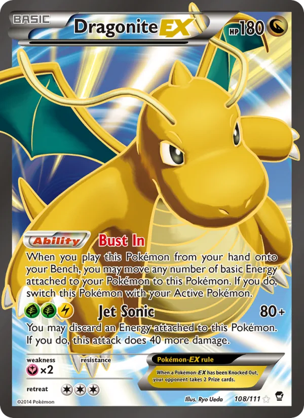 Dragonite EX · Furious Fists 108/111