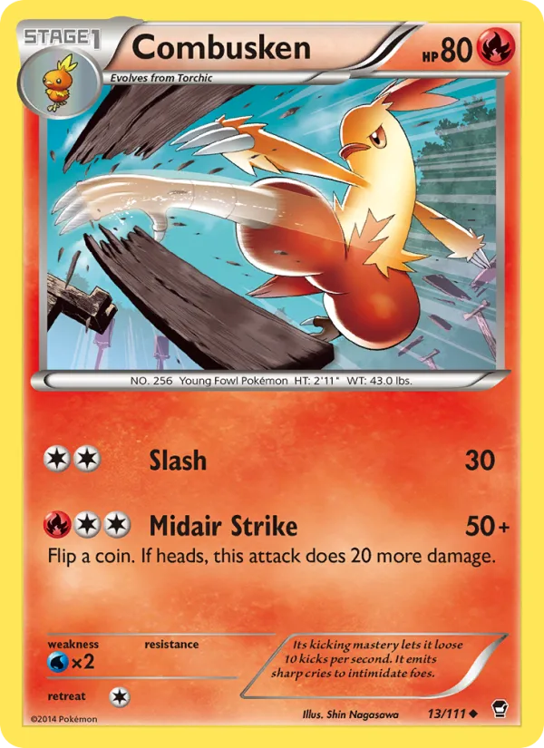 Combusken · Furious Fists 13/111