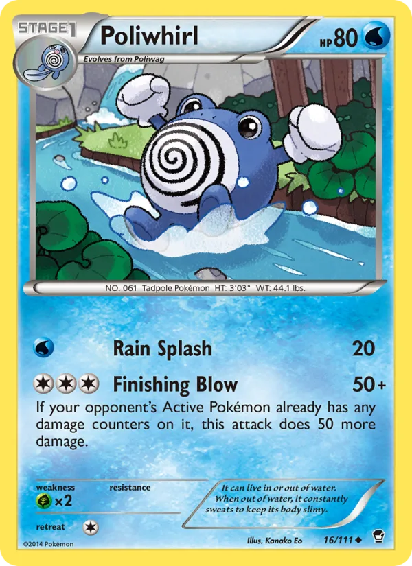Poliwhirl · Furious Fists 16/111