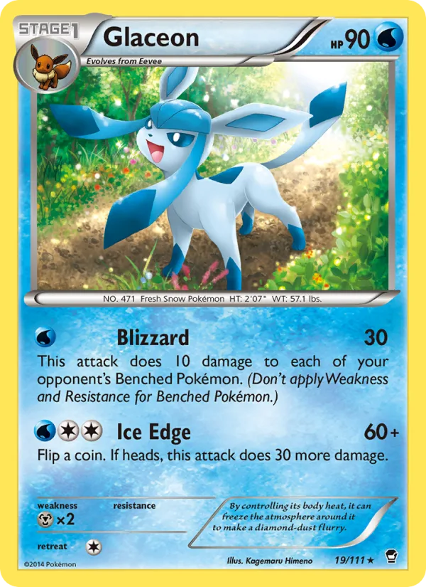 Glaceon · Furious Fists 19/111