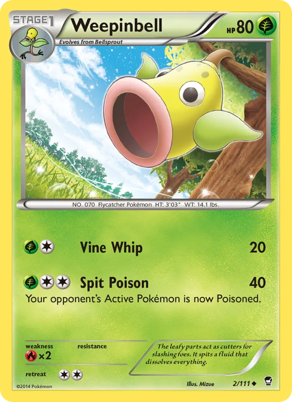 Weepinbell · Furious Fists 2/111