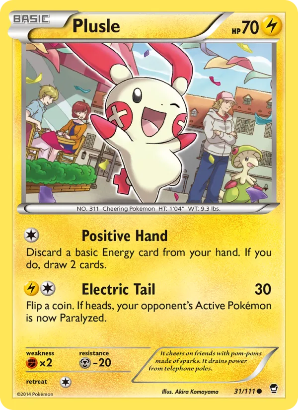 Plusle · Furious Fists 31/111