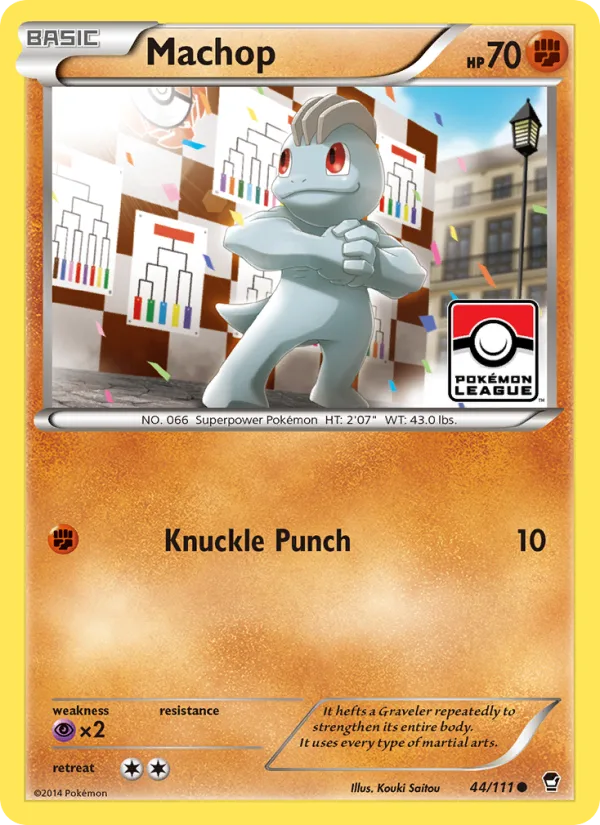 Machop · Furious Fists 44/111