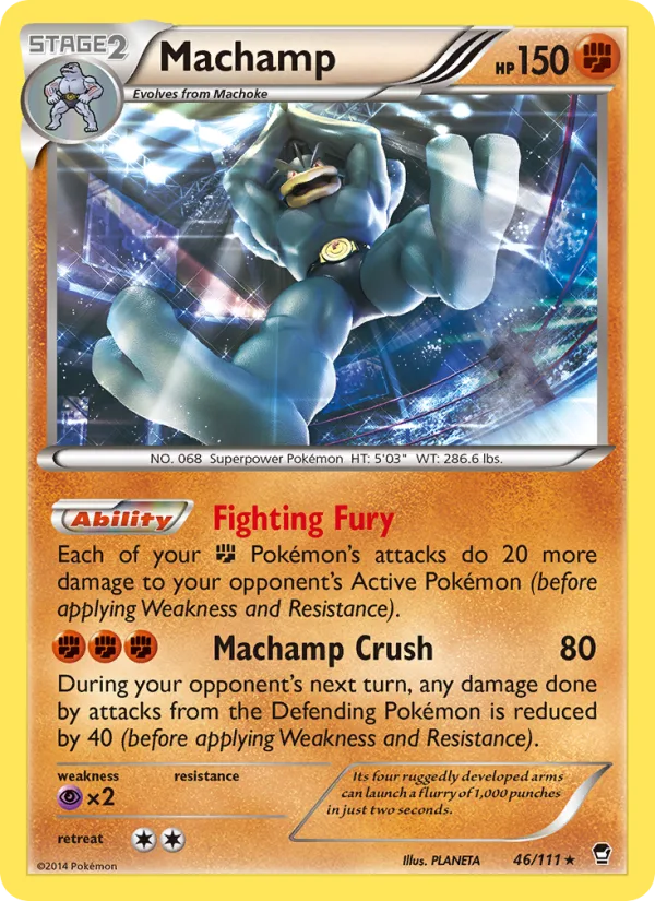Machamp · Furious Fists 46/111