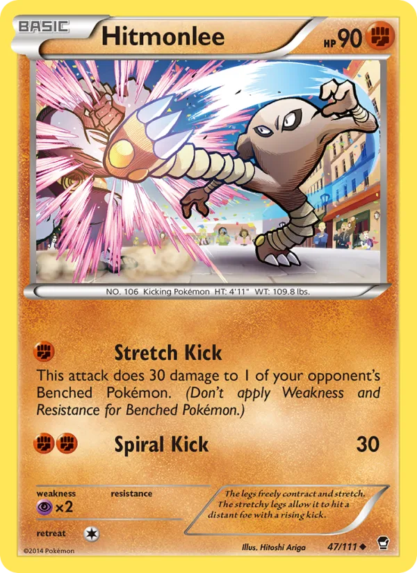 Hitmonlee · Furious Fists 47/111