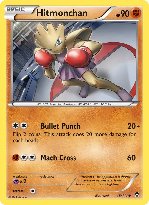 Hitmonchan · Furious Fists 48/111