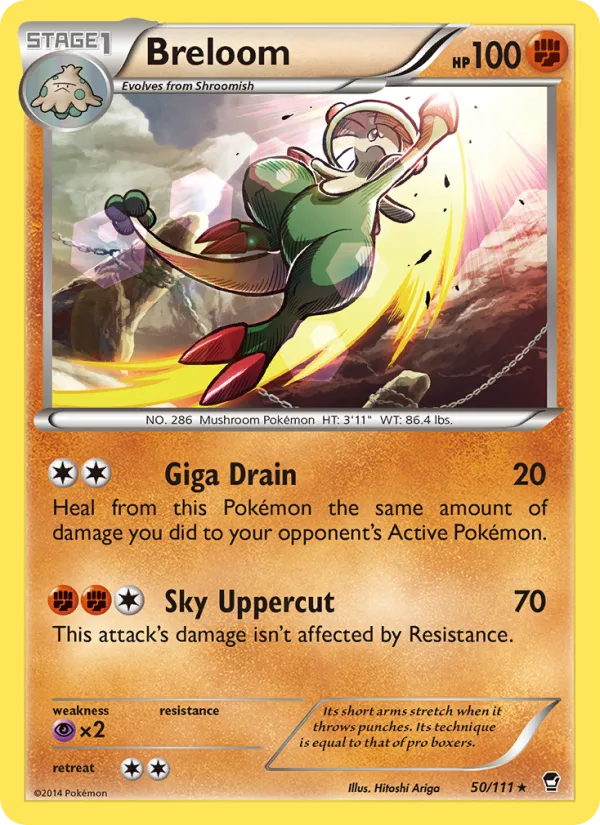Breloom · Furious Fists 50/111