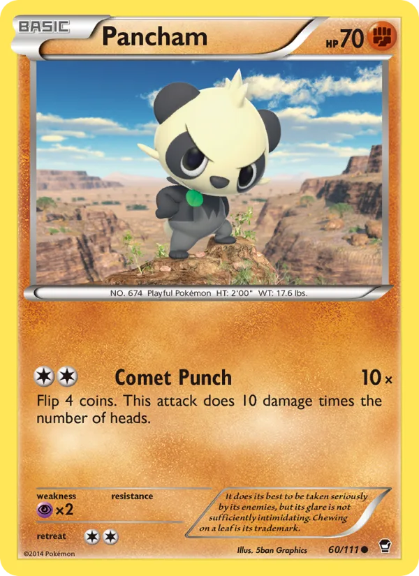 Pancham · Furious Fists 60/111