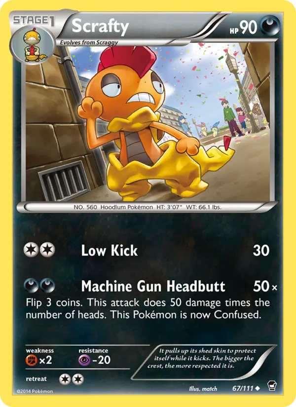 Scrafty · Furious Fists 67/111