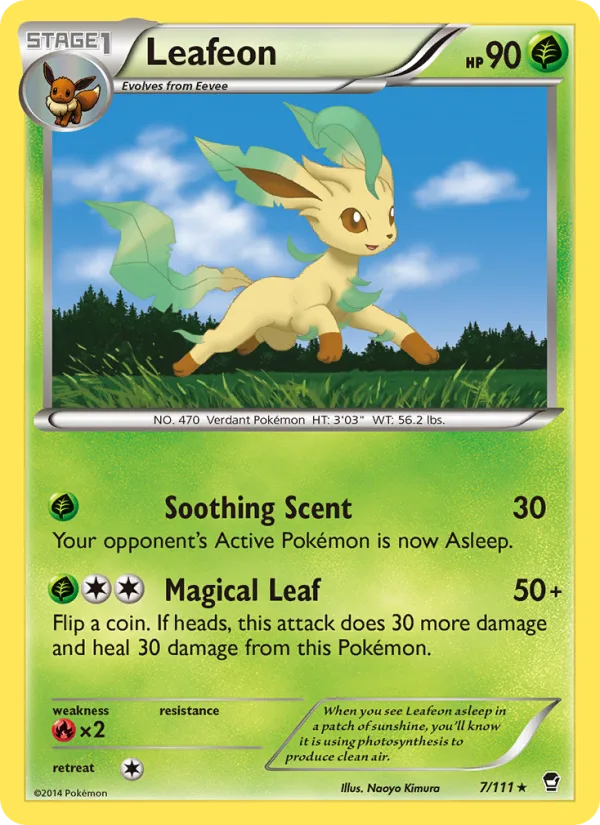 Leafeon · Furious Fists 7/111