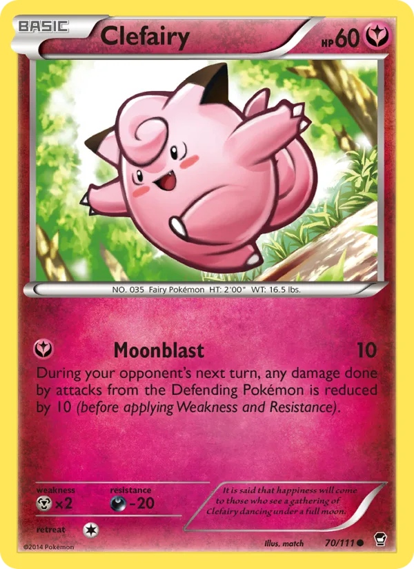 Clefairy · Furious Fists 70/111
