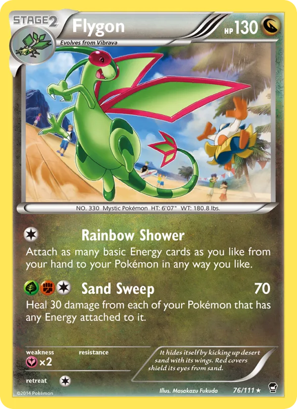 Flygon · Furious Fists 76/111