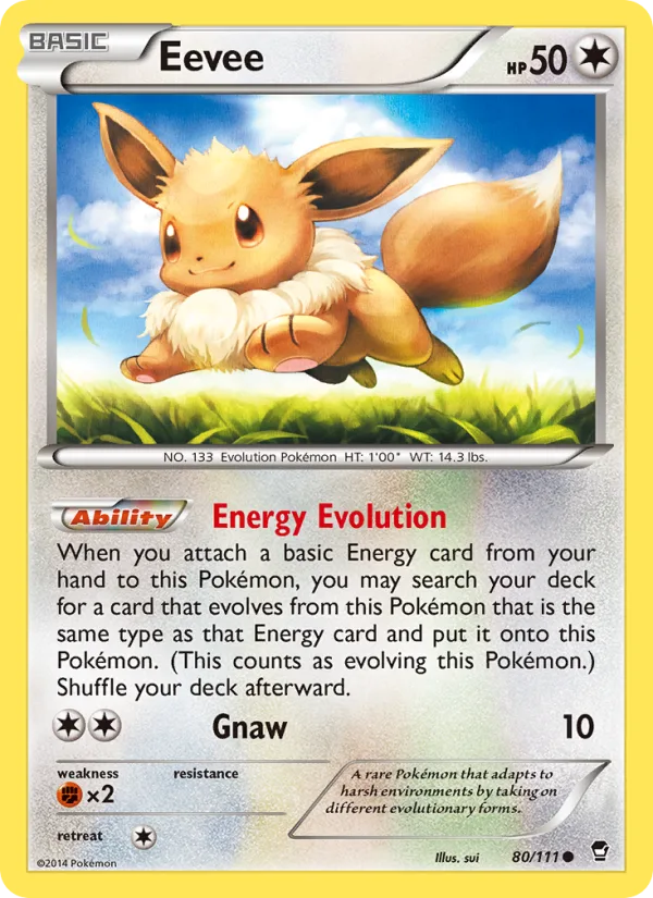 Eevee · Furious Fists 80/111