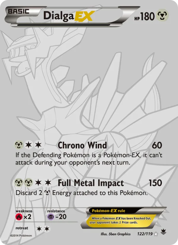Dialga EX · Phantom Forces 122/119