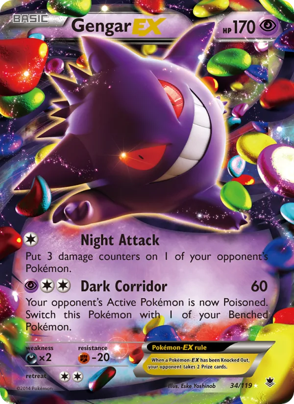 Gengar EX · Phantom Forces 34/119