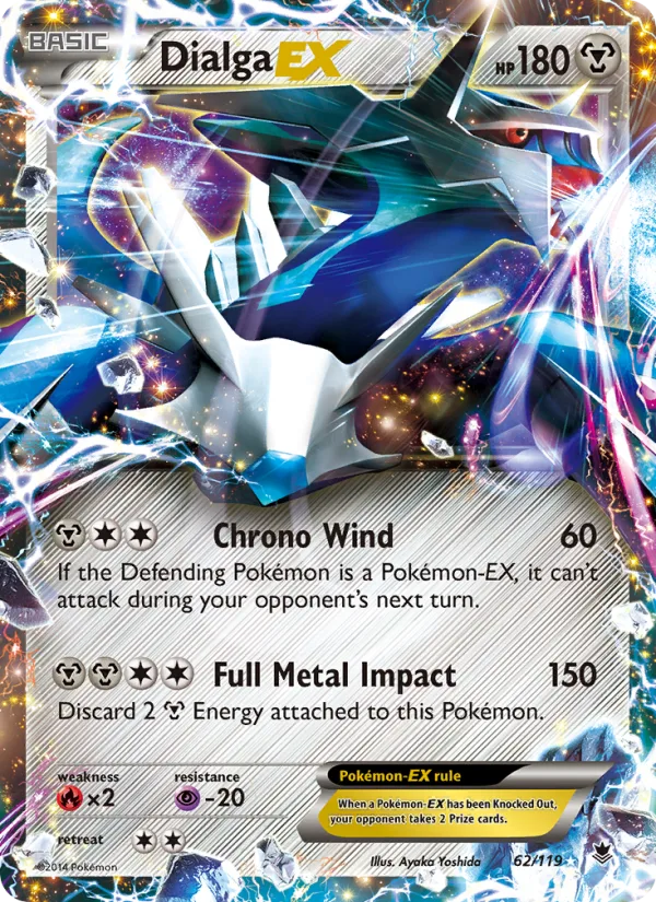 Dialga EX · Phantom Forces 62/119