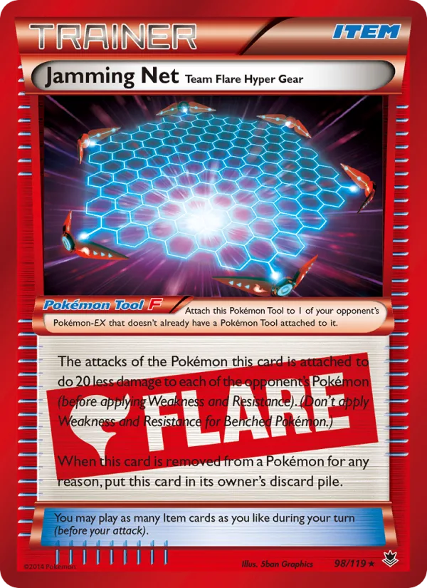 Jamming Net Team Flare Hyper Gear · Phantom Forces 98/119