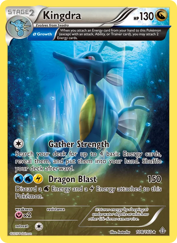 Kingdra · Primal Clash 108/160