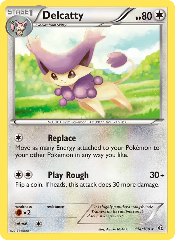 Delcatty · Primal Clash 114/160