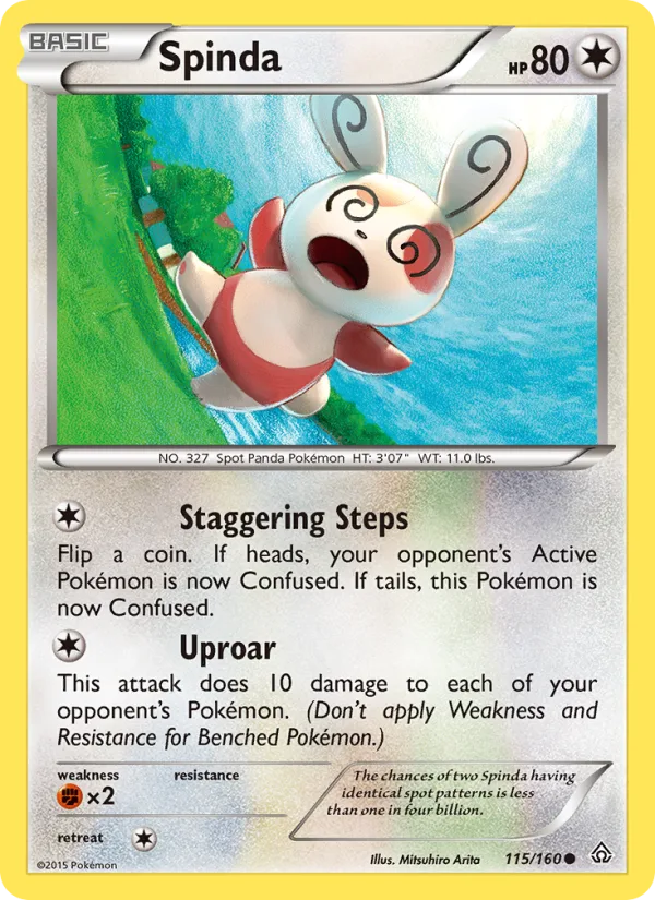 Spinda · Primal Clash 115/160