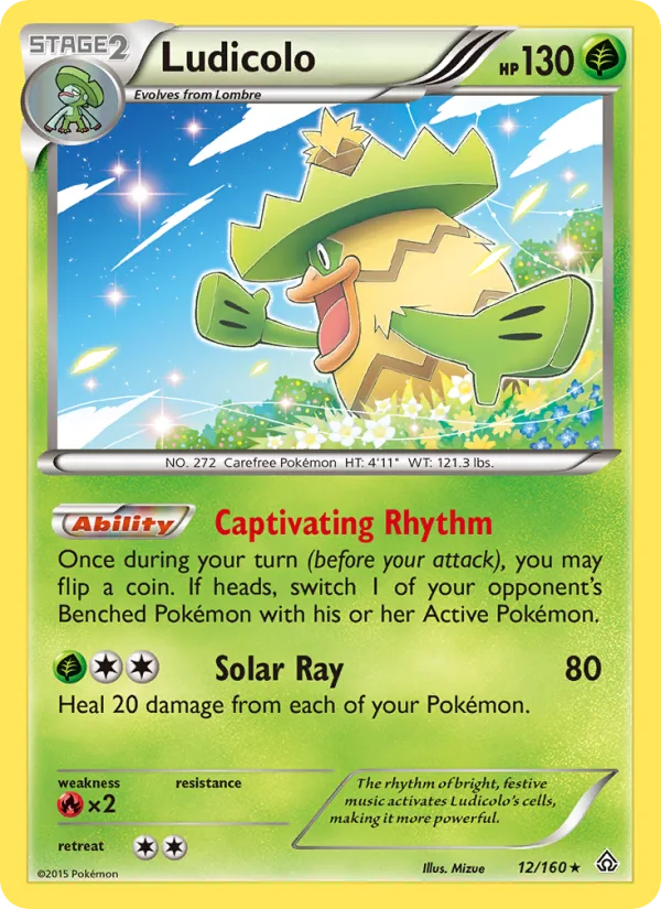 Ludicolo · Primal Clash 12/160
