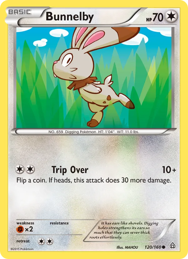 Bunnelby · Primal Clash 120/160