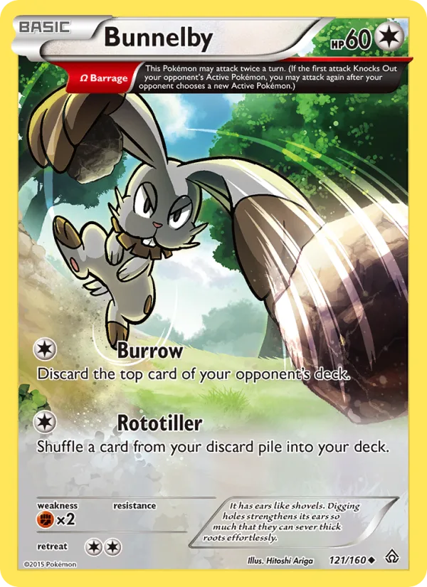 Bunnelby · Primal Clash 121/160
