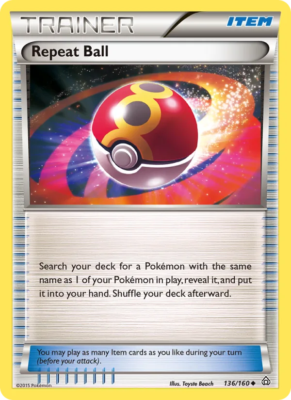 Repeat Ball · Primal Clash 136/160