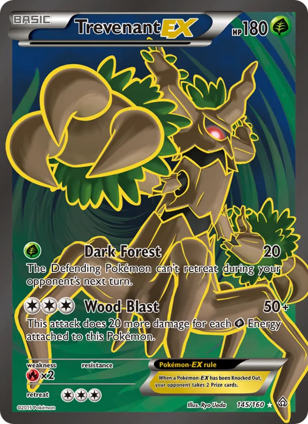 Trevenant EX · Primal Clash 145/160