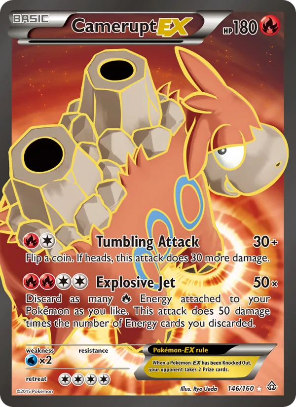 Camerupt EX · Primal Clash 146/160