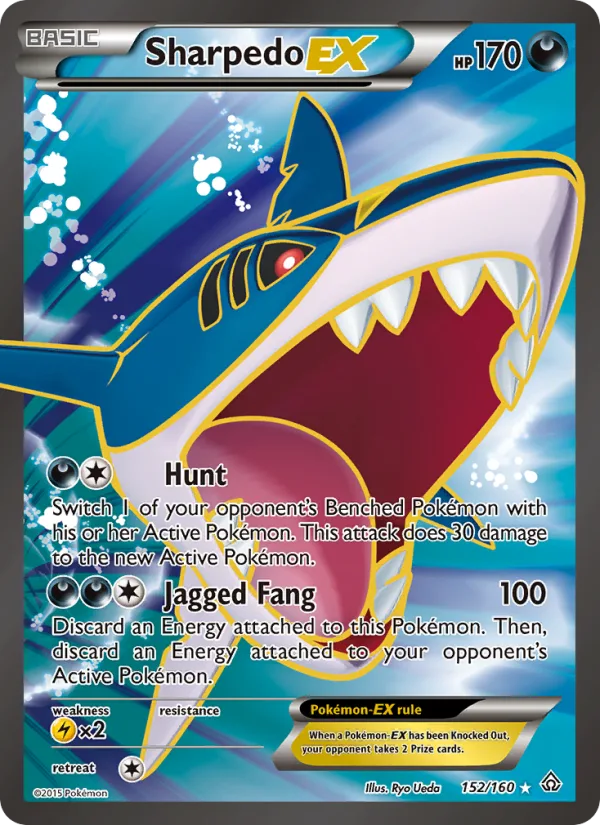 Sharpedo EX · Primal Clash 152/160