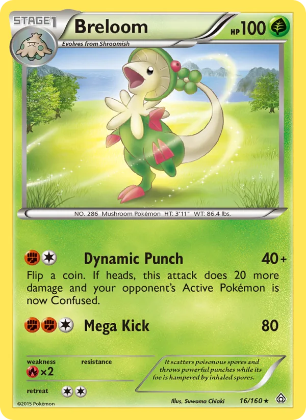 Breloom · Primal Clash 16/160