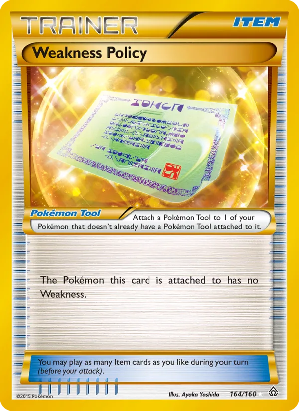 Weakness Policy · Primal Clash 164/160
