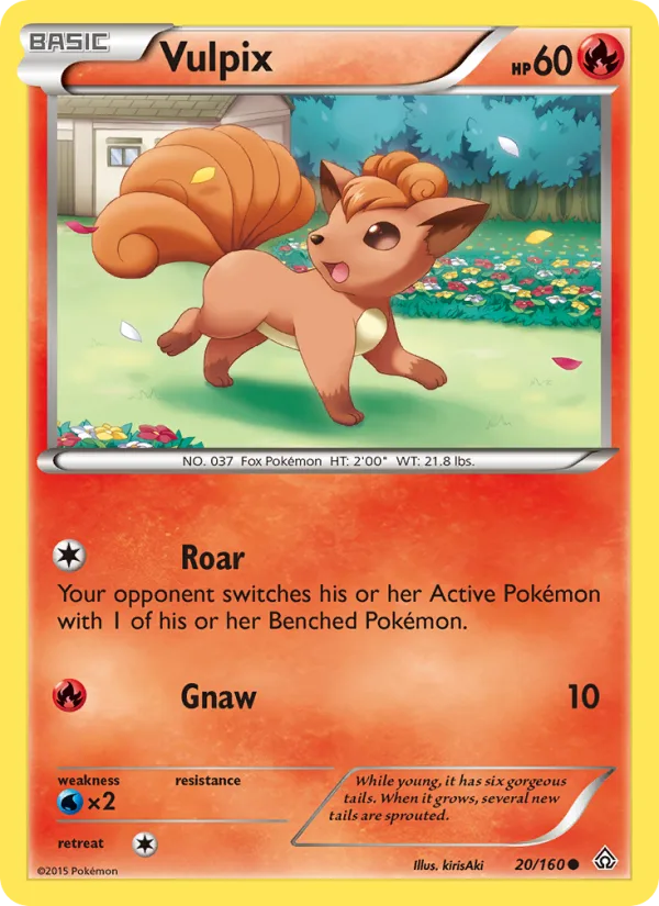 Vulpix · Primal Clash 20/160