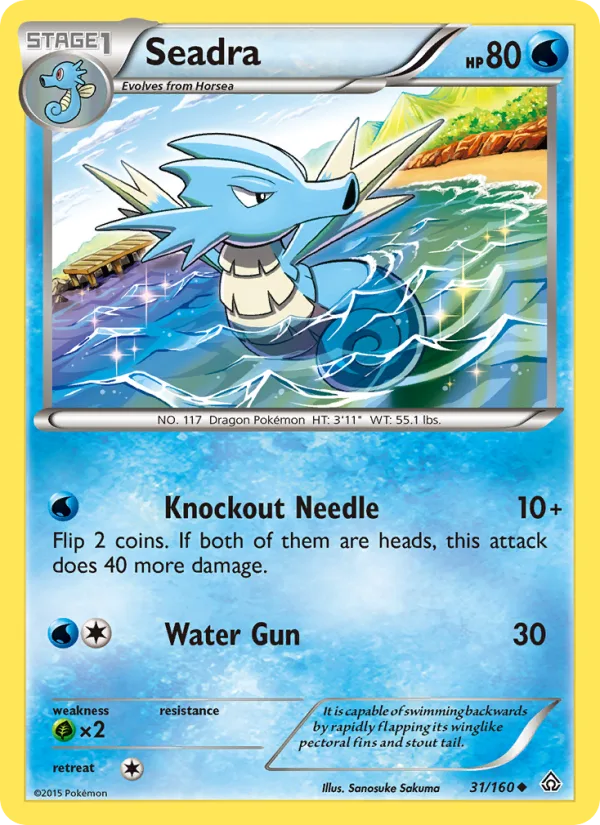 Seadra · Primal Clash 31/160