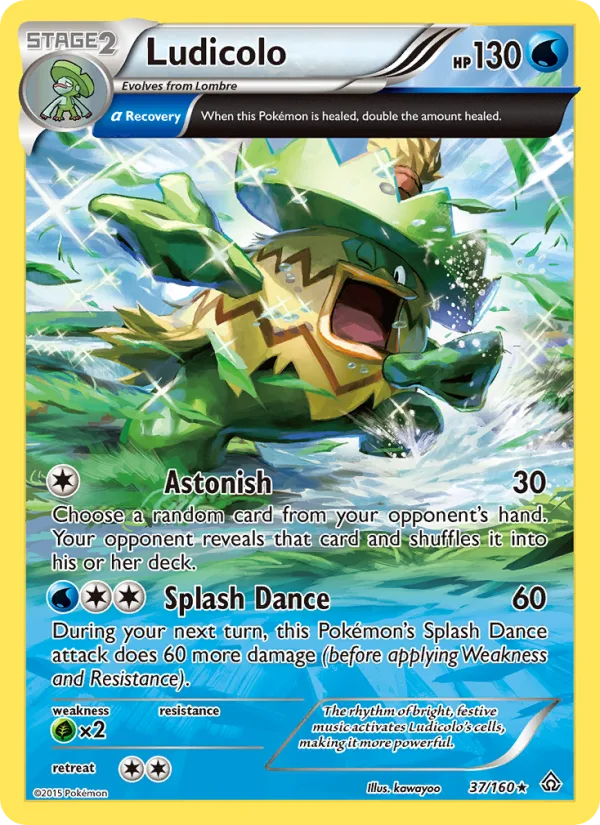 Ludicolo · Primal Clash 37/160