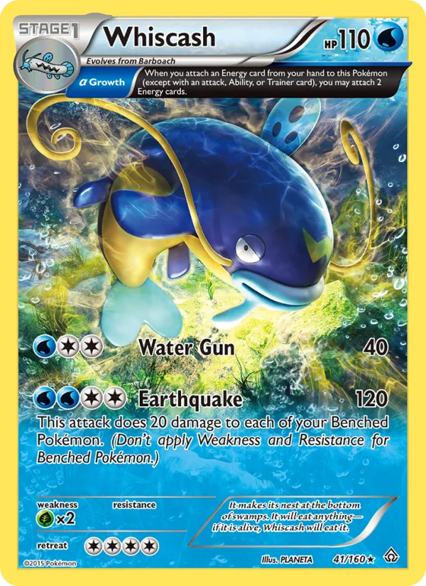 Whiscash · Primal Clash 41/160