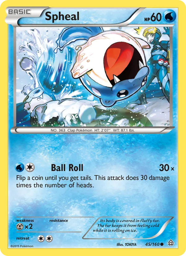 Spheal · Primal Clash 45/160