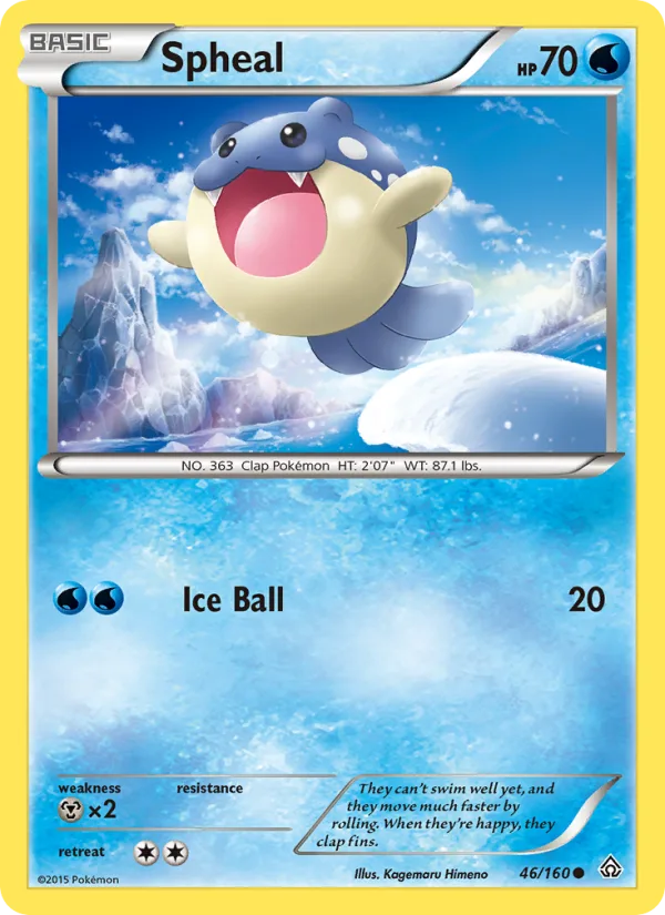 Spheal · Primal Clash 46/160