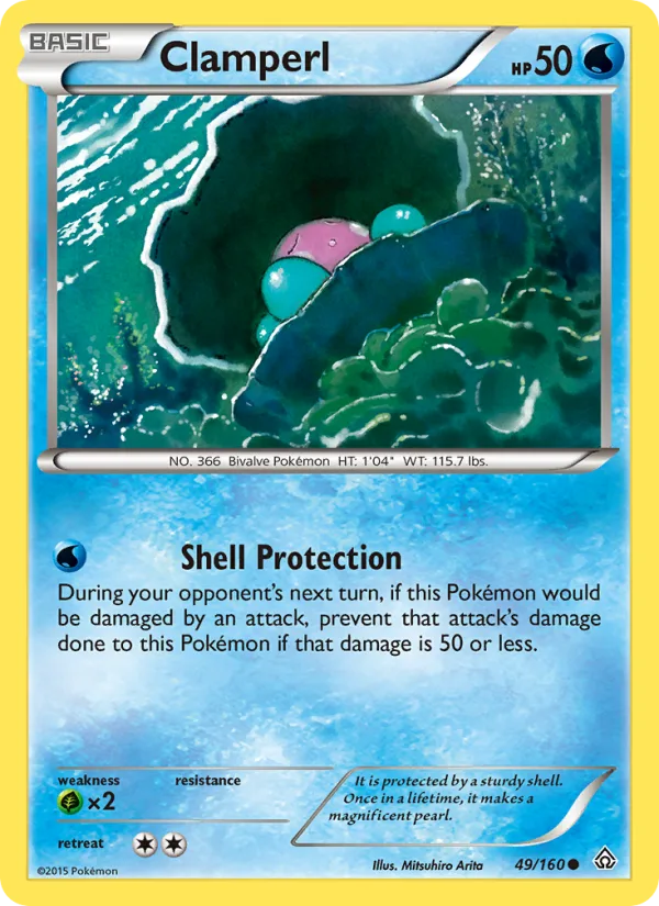 Clamperl · Primal Clash 49/160